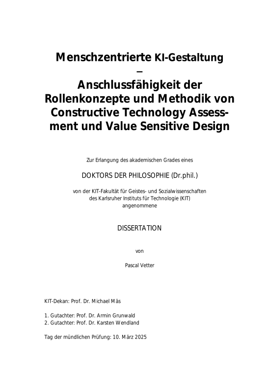 Cover der Publikation
